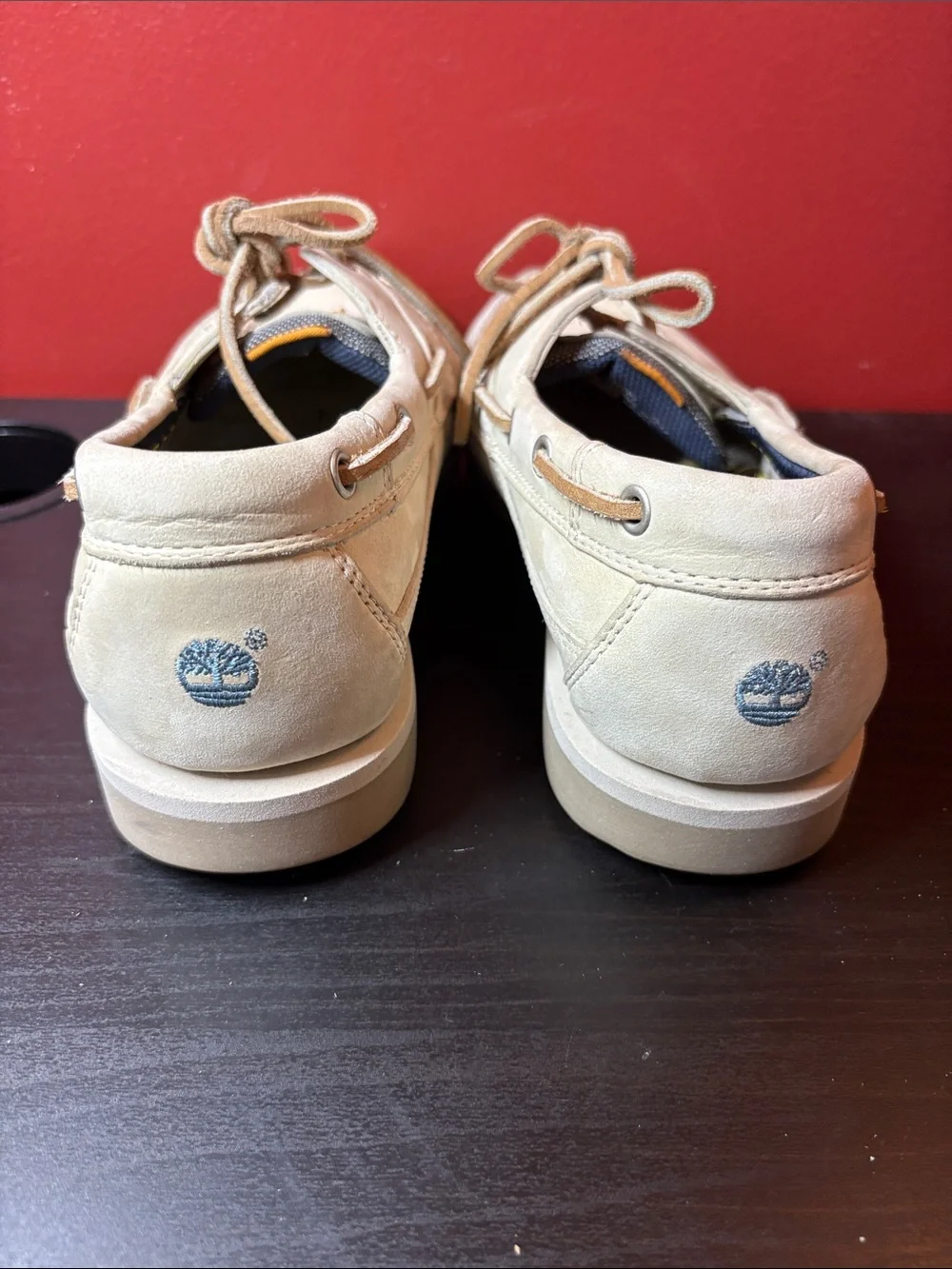 Timberland Men's Tan Suede Boat Shoes